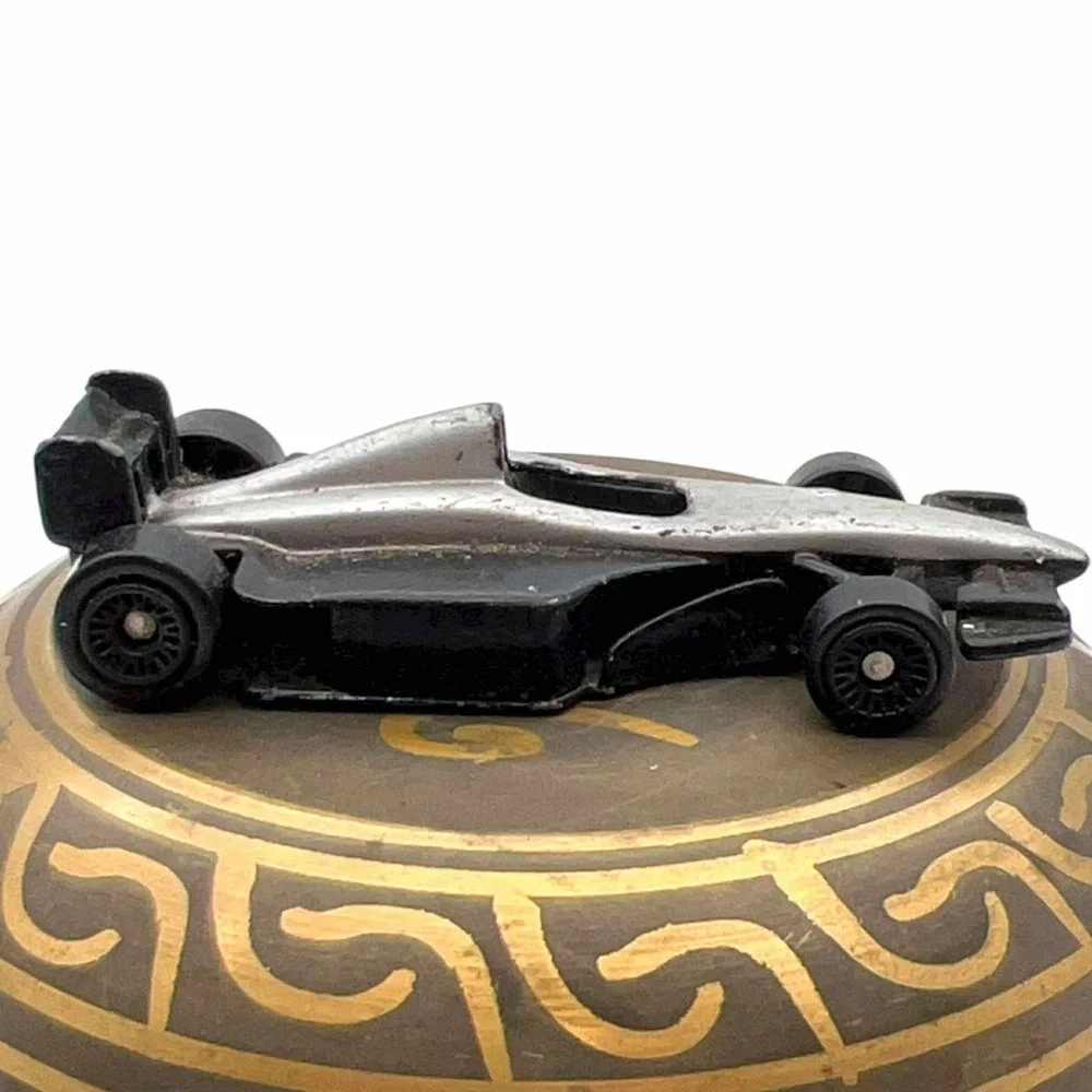 Hot Wheels 1993 Indy Car Black Silver Diecast Formula 1‎ Racer McDonalds Toy